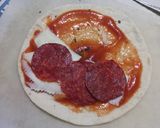 Foto del paso 1 de la receta: Burripizza para lunch