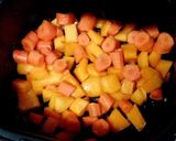 Foto del paso 4 de la receta: Crema de calabaza y zanahoria en freidora de aire
