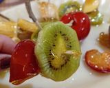 Foto del paso 4 de la receta: Tunghulu, fruta caramelizada crocante