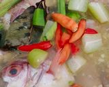 Foto langkah ke 4 dari resep Pindang Serani Kakap Merah.