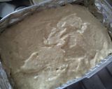 Foto del paso 3 de la receta: Torta 🍰vegana de banana🤪 con dulce de guayaba🍯🍌🍊