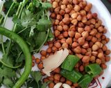 A picture of step 4 of Khyati's Lebanese combo.