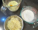A picture of step 2 of Gluten Free (NEVER Made before) Pão de Queijo - Brazilian Cheese Bread "Poppers" - SO delicous.