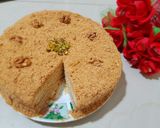 صورة لخطوة 3 من وصفة الكيكة الروسية 🤤🍯👑😍😻👏