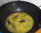 A picture of step 3 of Mulo Diye Mug Dal.