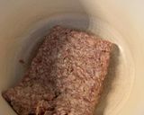 A picture of step 1 of Lentil Soup with Sausage.