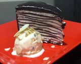 Foto langkah ke 7 dari resep Chocolate mille crepes.