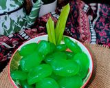 Foto langkah ke 4 dari resep Manisan Buah Kolang Kaling Pandan.