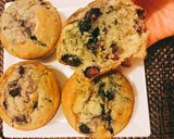 Hình bước làm 7 của món Blue Berry Muffins
