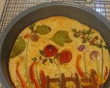 Foto langkah ke 5 dari resep Focaccia Garden.