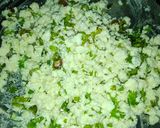 A picture of step 1 of Paneer Paratha.