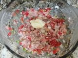 Ensalada de atún con mayonesa y crema