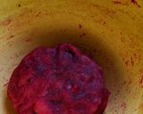 A picture of step 1 of Beetroot Burger.