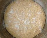 Foto langkah ke 3 dari resep Turmeric Curry Leaves Sourdough Bread.