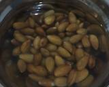 Homemade raw almond milk (slow juicer) langkah memasak 2 foto