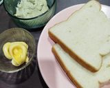 Foto langkah ke 1 dari resep Roti Bakar Isi Vla Matcha.