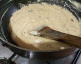 A picture of step 8 of Sorghum banana halwa.