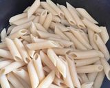 Une image de l'étape 4 de Véritable recette des pâtes à la carbonara.