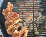 A picture of step 2 of Lamb chops.