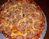 Foto del paso 4 de la receta: Pizza de jamón cocido y atún