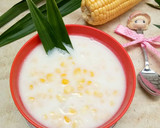 Foto langkah ke 4 dari resep Bubur Jagung Manis Praktis.