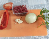 Foto del paso 2 de la receta: Chipirones rellenos mar y montaña