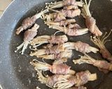 Foto langkah ke 2 dari resep Jamur enoki balut daging.