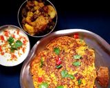 মিক্স ভেজিটেবল চিলা(mix vegetable chilla recipe in Bengali) রেসিপির ধাপ 3 ছবি