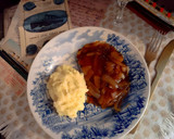 Foto del paso 9 de la receta: Receta Histórica - RMS Titanic: Sautéed Chicken Lyonnaise (1912) // Pechuga de pollo en salsa marrón