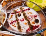 A picture of step 4 of Bondi chaat.