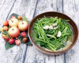 Hình bước làm 3 của món Cải Bó Xôi Xào Tỏi