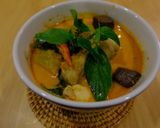 รูปขั้นตอนการทำที่ 9 ของ เมนูข้าวกล่อง แกงเผ็ดฟักเขียวใส่ไก่ - Red Curry with Chicken and Gourd