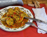Foto del paso 1 de la receta: Muslos de pollo con pimientos (Crock Pot)