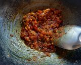 A picture of step 3 of Kathiyawadi Masala Khichdi.