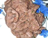 A picture of step 2 of Mutton Keema kabab.