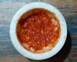A picture of step 1 of Spicy Hyderabadi Khagina.