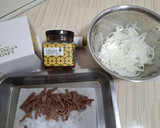 夏日開胃涼拌菜 -培根咖哩洋蔥的食譜步驟1照片
