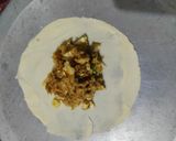 A picture of step 3 of Soya Momos.