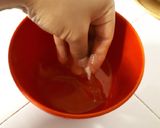 Foto langkah ke 8 dari resep Entremet à la mangue (entremet mango cake).