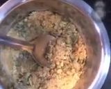 A picture of step 1 of Oats chilla.