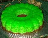 Foto langkah ke 2 dari resep Puding lumut coklat.