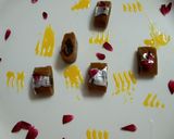 A picture of step 7 of Besan-gulkand burfi.