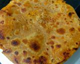 A picture of step 3 of Sattu Paratha.