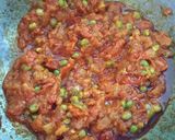 A picture of step 7 of Tomato peas sabji.