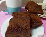 Foto langkah ke 6 dari resep Bolu Karamel aka Sarang Semut (#PR_KueTradisionalBerserat).