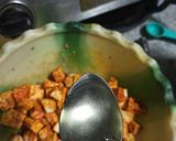 A picture of step 8 of Paneer Masala.