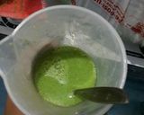 Foto langkah ke 2 dari resep Pancake pandan teflon.