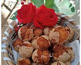 A picture of step 11 of Laughing Balls | Chinese Smiling Sesame Cookies.