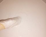 A picture of step 2 of Rice pancake(sinasir).