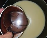 Foto langkah ke 3 dari resep Puding zebra coklat vanilla.